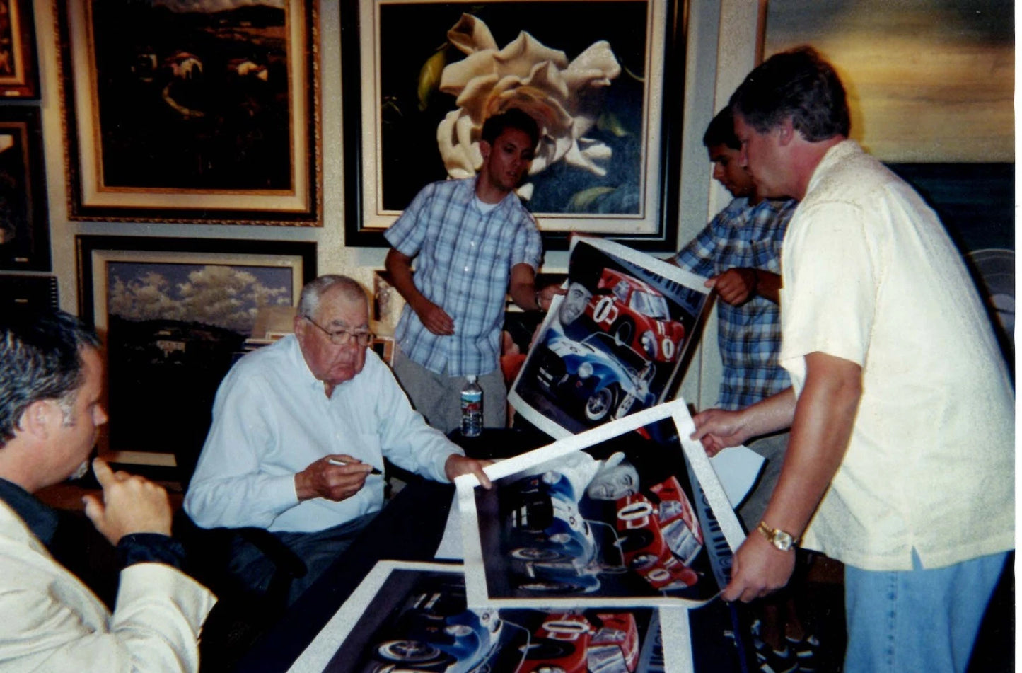 Tribute to Carroll Shelby Giclée on Canvas Signed by Carroll Shelby | Danny Day Artwork