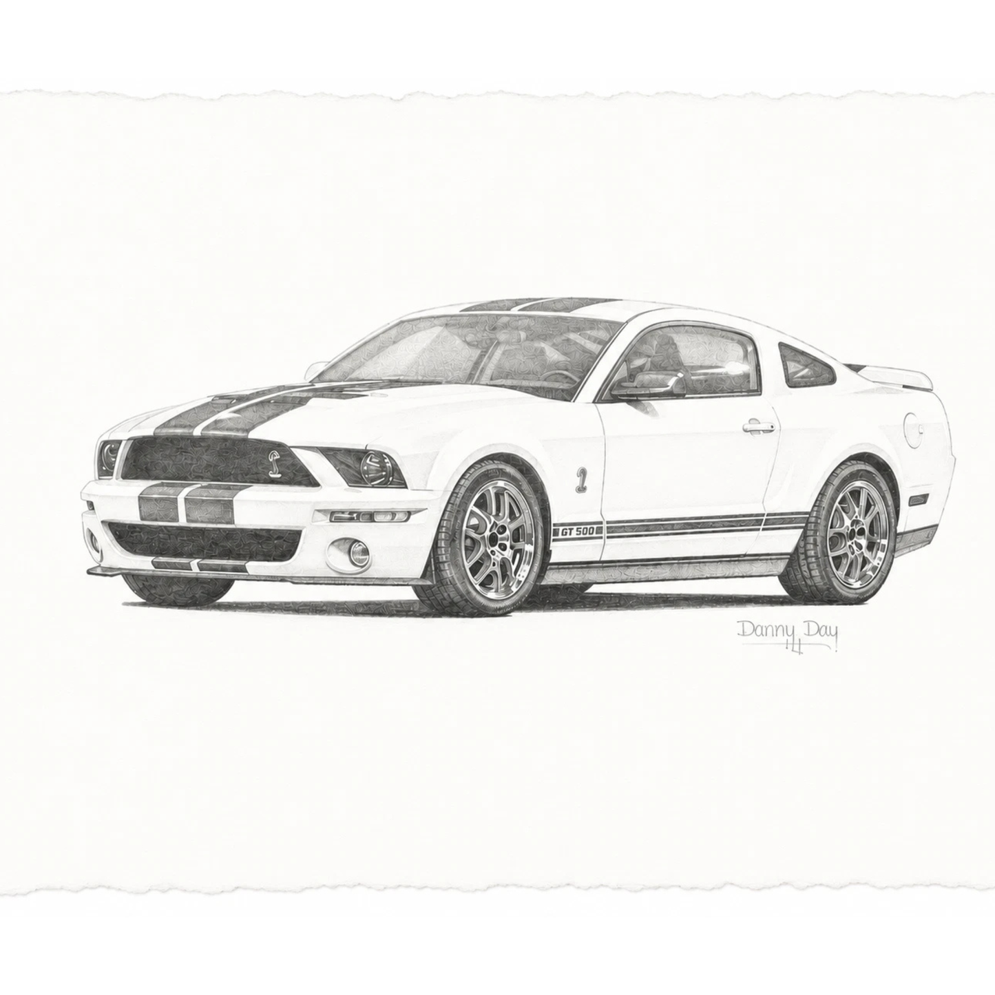Shelby GT500 Original Danny Day Artwork