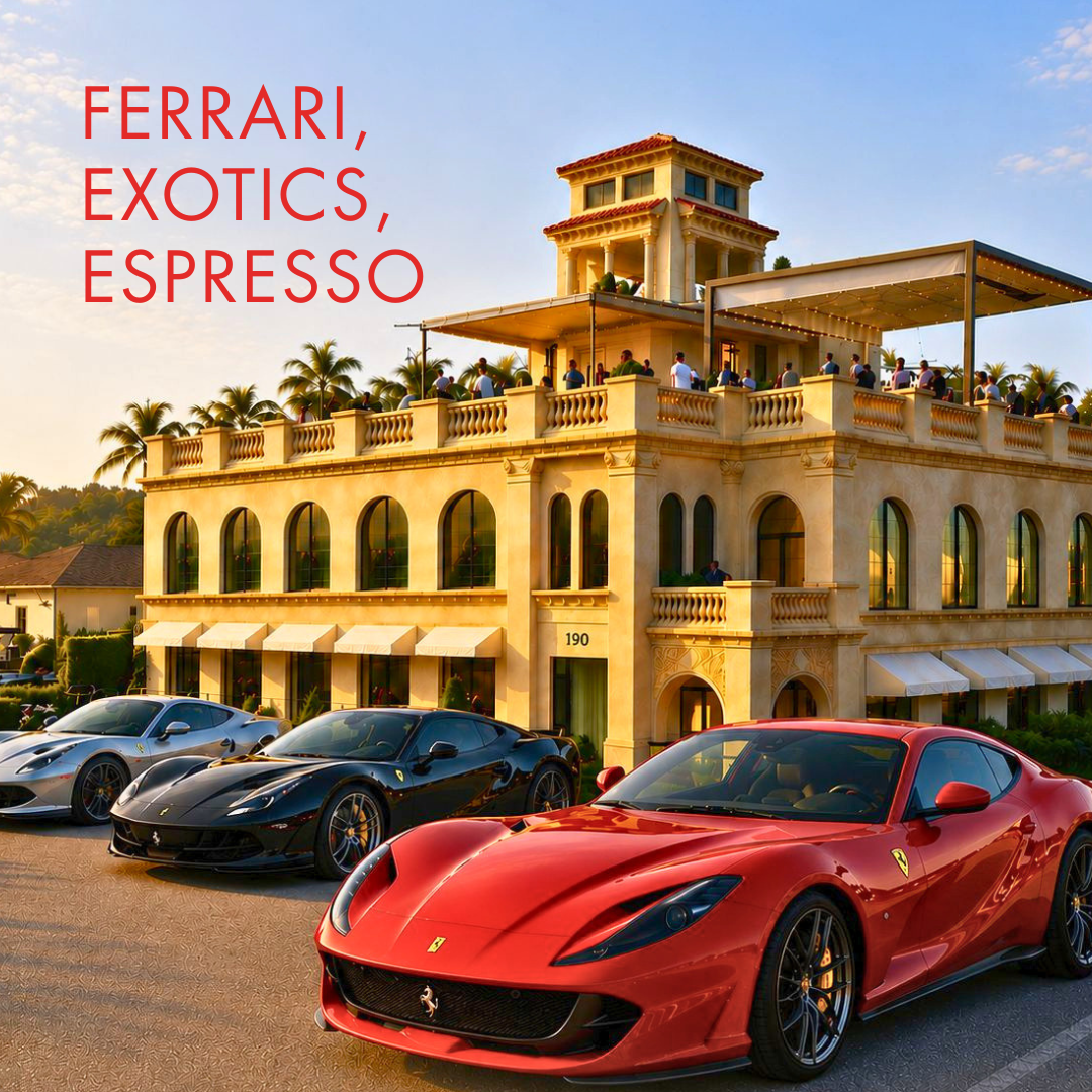 Cars & CEOs × Devam: Ferrari, Exotics & Espresso