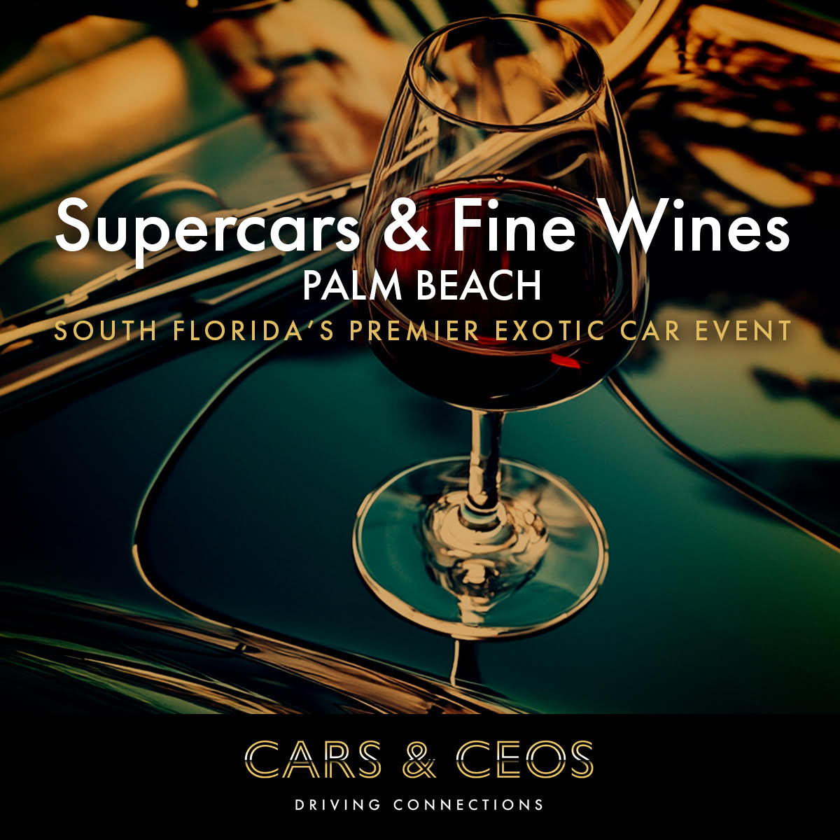 Supercars & Fine Wines Palm Beach