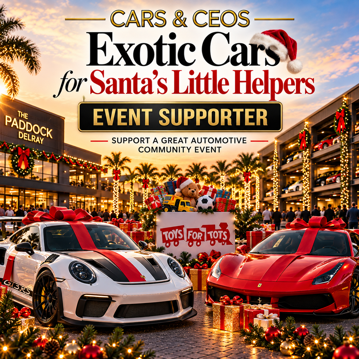 Cars and CEOs Santas Little Helpers