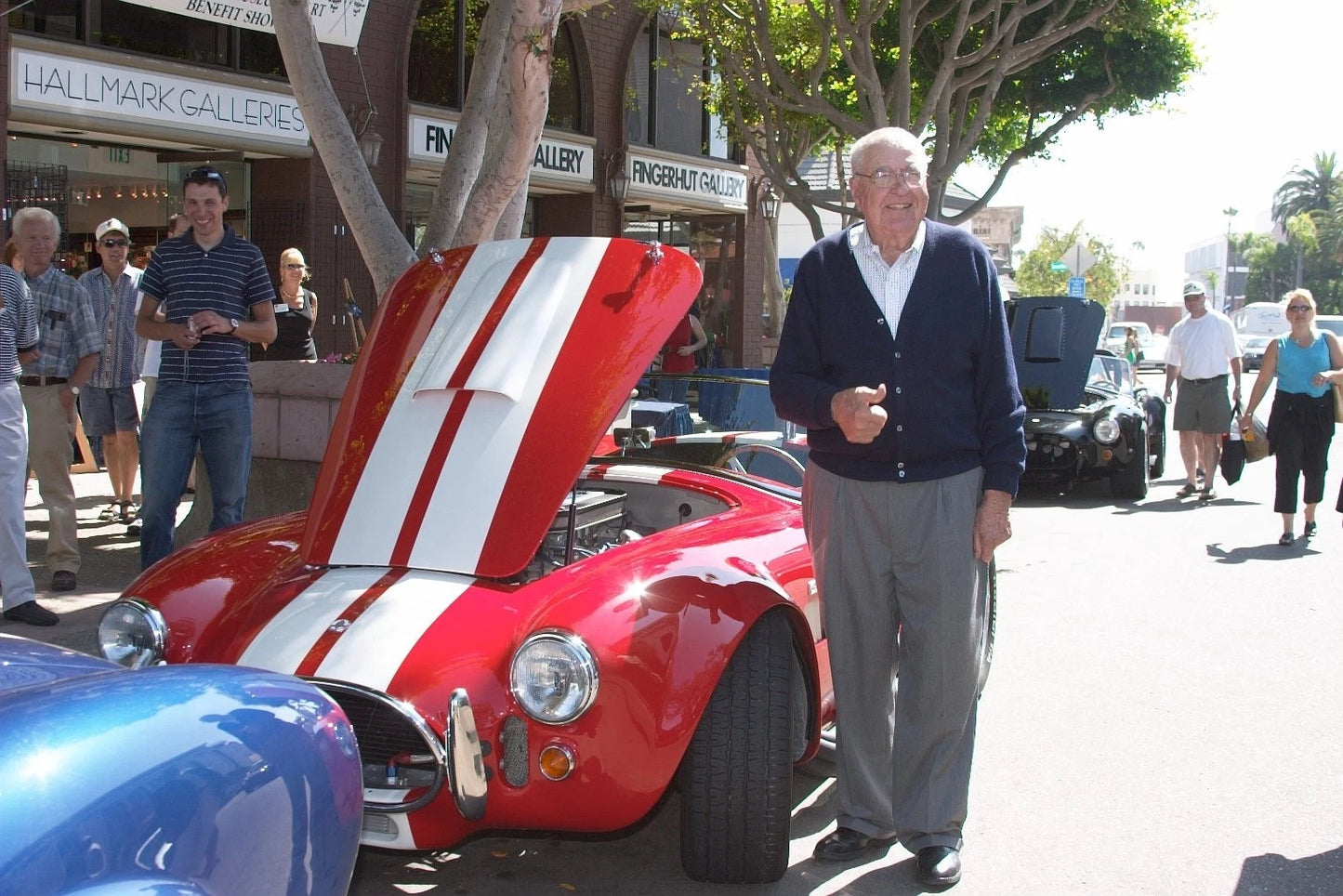 Bitten by the Snake Signed by Carroll Shelby | Danny Day Limited Edition Automotive Artwork