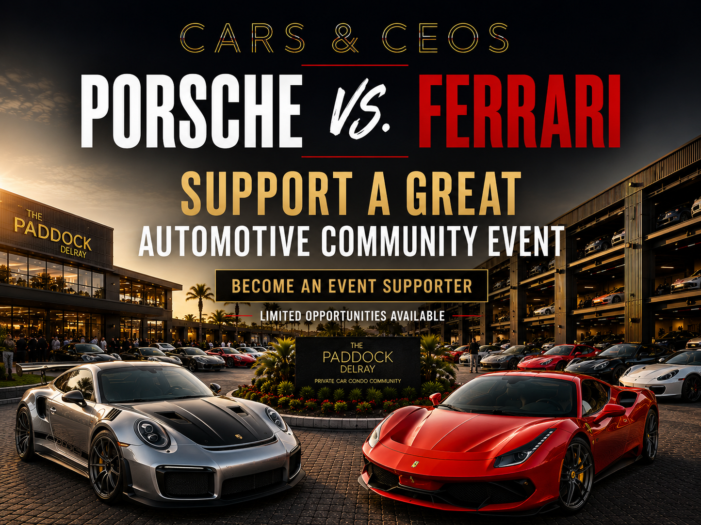 Porsche vs. Ferrari | Event Supporter