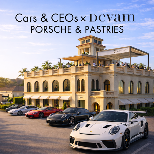 Cars & CEOs × Devam: Porsche & Pastries