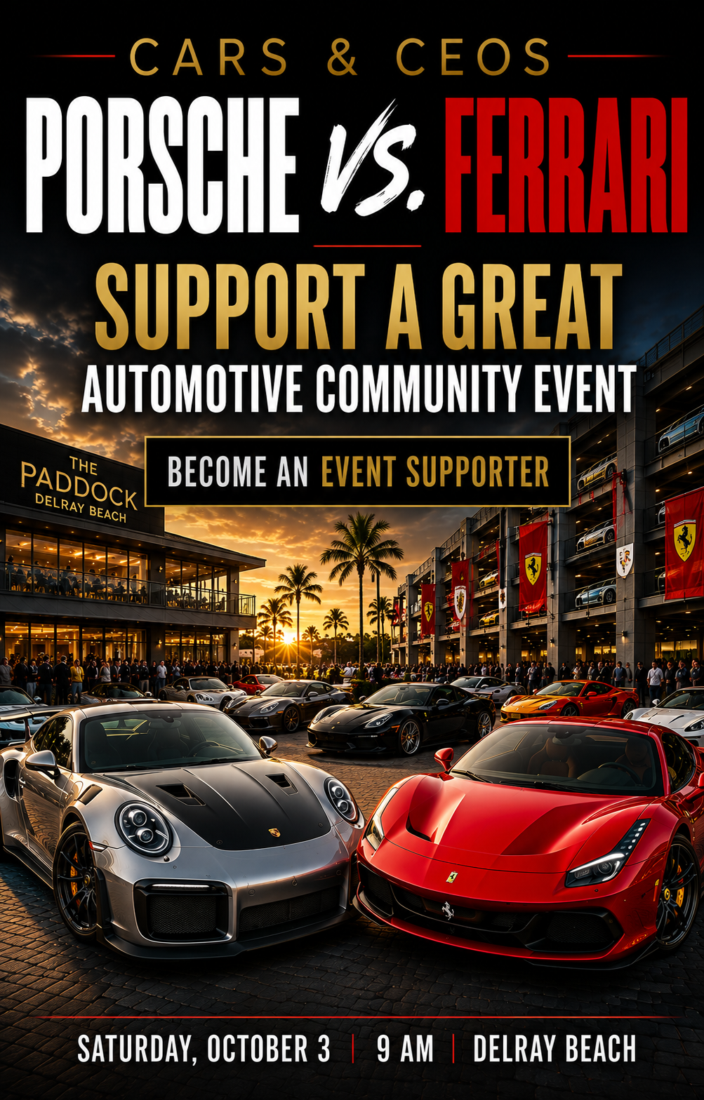 Porsche vs. Ferrari | Event Supporter
