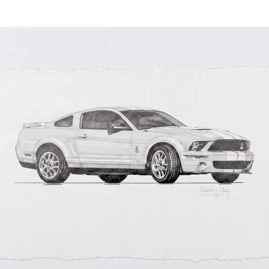 Rare Automotive artwork by Danny Day